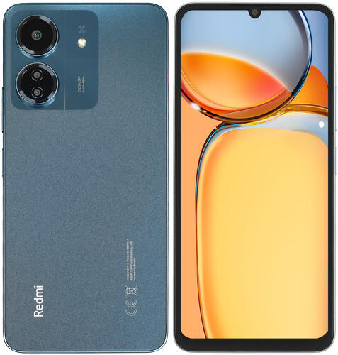 Купить 6.74" Смартфон Xiaomi Redmi 13C 256 ГБ синий  5436969. Характеристики, отзывы и цены в Донецке