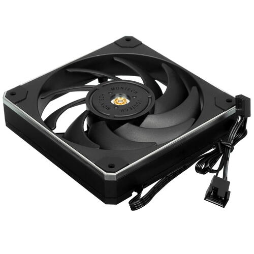 Купить Вентилятор Montech METAL 120 PWM  черный  5068696. Характеристики, отзывы и цены в Донецке