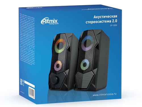 Купить Колонки Ritmix SP-3050 черный  9316027. Характеристики, отзывы и цены в Донецке