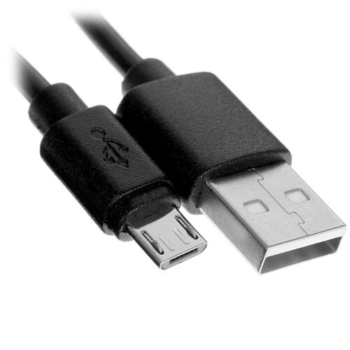 Купить Кабель круглый FinePower micro USB - USB 2.0 Type-A черный 3 м  1399145. Характеристики, отзывы и цены в Донецке