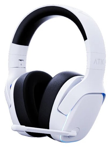 Купить Беспроводные/проводные наушники ATK Mercury M1 SE белый 2025  5616211. Характеристики, отзывы и цены в Донецке