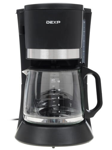 Купить Кофеварка капельная DEXP DCM-1200 черный  1168634. Характеристики, отзывы и цены в Донецке