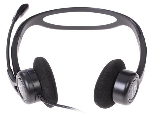 Купить Проводные наушники Logitech PC 960 черный  1016070. Характеристики, отзывы и цены в Донецке