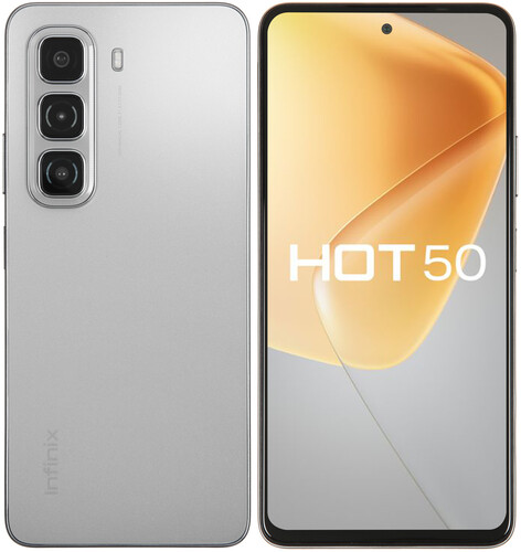 Купить 6.78" Смартфон Infinix HOT 50 256 ГБ серый  5479922. Характеристики, отзывы и цены в Донецке