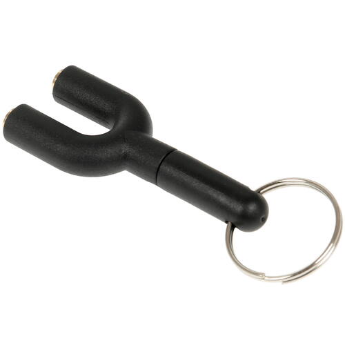 Купить Разветвитель   Aceline 4-pin 3.5 mm jack - 3.5 mm jack x2 черный  1380023. Характеристики, отзывы и цены в Донецке