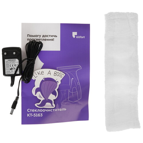 Купить Стеклоочиститель Kitfort KT-5163  9062777. Характеристики, отзывы и цены в Донецке