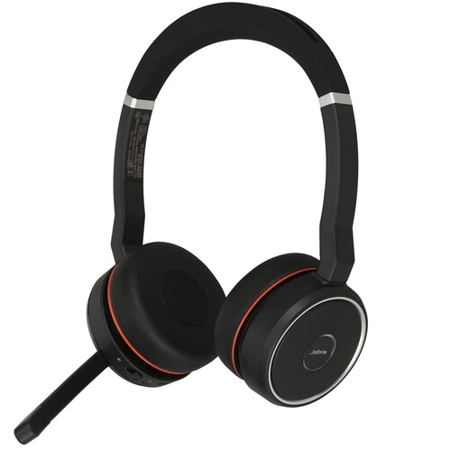 Купить Беспроводные наушники Jabra Evolve 75 MS Stereo черный  5478292. Характеристики, отзывы и цены в Донецке