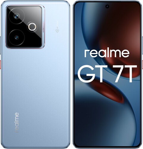 Купить 6.8" Смартфон realme GT 7T 512 ГБ голубой  5629944. Характеристики, отзывы и цены в Донецке