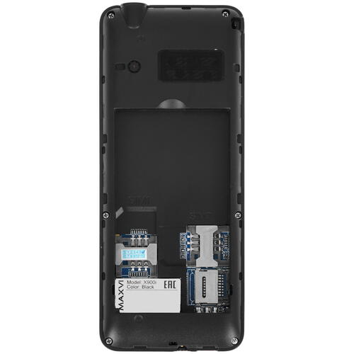 Купить Сотовый телефон Maxvi X900i черный/серебристый  9916945. Характеристики, отзывы и цены в Донецке