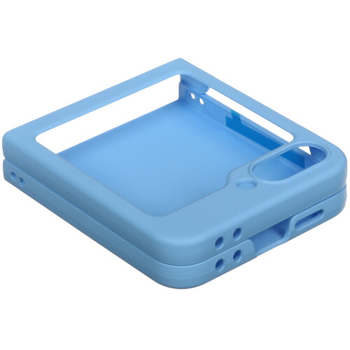 Купить Накладка  VLP Flex Case для Samsung Galaxy Z Flip6 голубой  5472305. Характеристики, отзывы и цены в Донецке