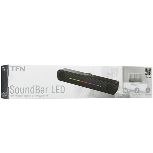 Купить Саундбар TFN BS14-30BK черный  5634144. Характеристики, отзывы и цены в Донецке