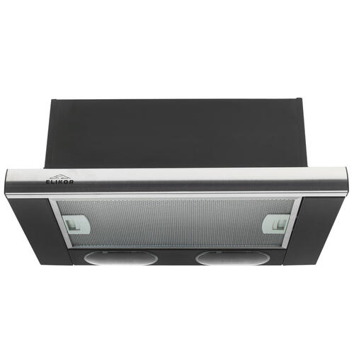 Купить Вытяжка телескопическая Elikor Интегра 50П-400-В2Л черный/серебристый  1074651. Характеристики, отзывы и цены в Донецке