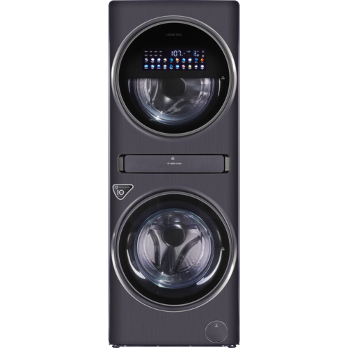 Купить Стирально-сушильная машина HIBERG TOWER i-DD 107-612 Sd серый  9171883. Характеристики, отзывы и цены в Донецке