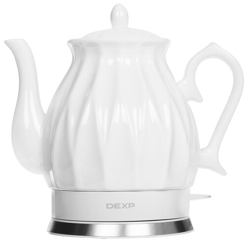 Купить Электрочайник DEXP EK-15KW белый  9105121. Характеристики, отзывы и цены в Донецке