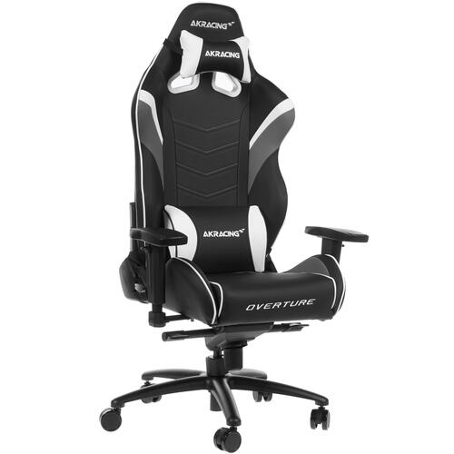 Купить Кресло игровое AKRacing OVERTURE белый  1307896. Характеристики, отзывы и цены в Донецке