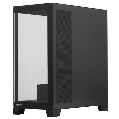 Купить Корпус ARDOR GAMING Crystal CC2  черный  5437178. Характеристики, отзывы и цены в Донецке