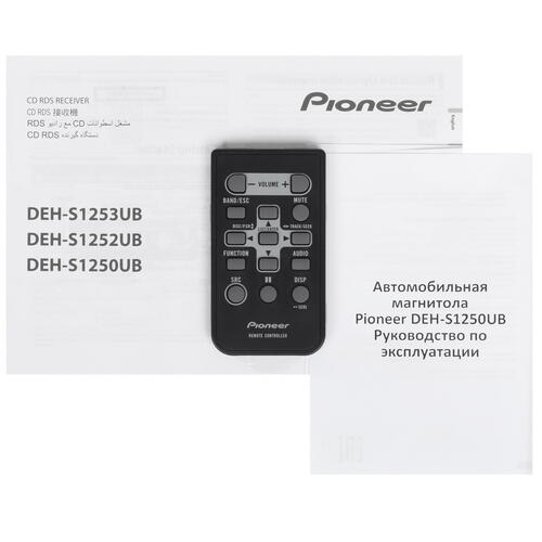 Купить Автопроигрыватель Pioneer DEH-S1250UB  5094810. Характеристики, отзывы и цены в Донецке