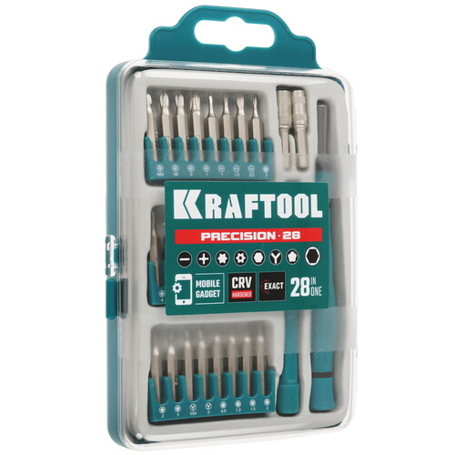 Купить Отвертка с набором насадок KRAFTOOL 25677  9108164. Характеристики, отзывы и цены в Донецке