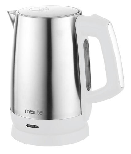 Купить Электрочайник MARTA MT-4629 белый  9058569. Характеристики, отзывы и цены в Донецке