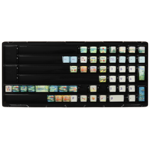 Купить Кейкапы для клавиатуры Varmilo Monet [123K-110Hm-R-V]  5621048. Характеристики, отзывы и цены в Донецке