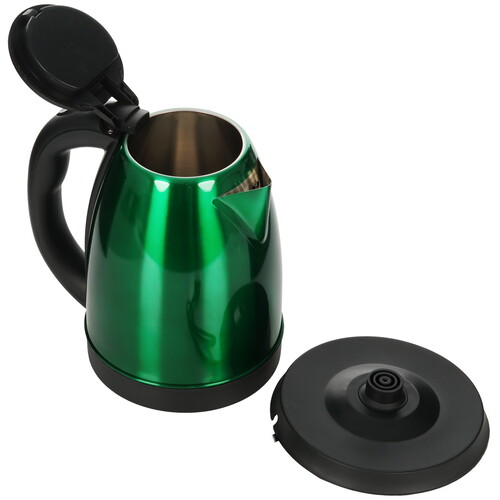 Купить Электрочайник Добрыня DO-1224G зеленый  9213033. Характеристики, отзывы и цены в Донецке
