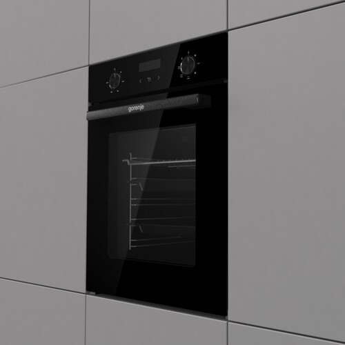 Купить Электрический духовой шкаф Gorenje BO4535E03BG черный  9291468. Характеристики, отзывы и цены в Донецке