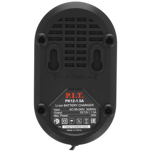 Купить Зарядное устройство PIT PK12-1.5A P.I.T OnePower 12V  9086988. Характеристики, отзывы и цены в Донецке