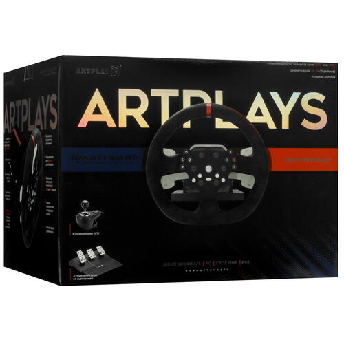 Купить Руль Artplays V-1600 Pro черный  5403464. Характеристики, отзывы и цены в Донецке