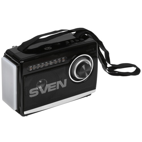 Купить Радиоприемник SVEN SRP-155 черный  5624162. Характеристики, отзывы и цены в Донецке