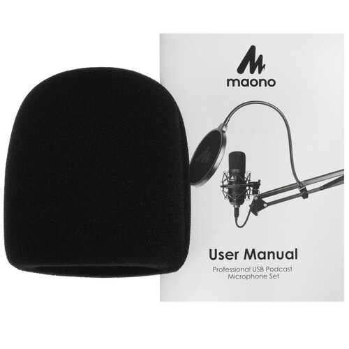 Купить Микрофонный комплект Maono AU-A04 черный  5368957. Характеристики, отзывы и цены в Донецке