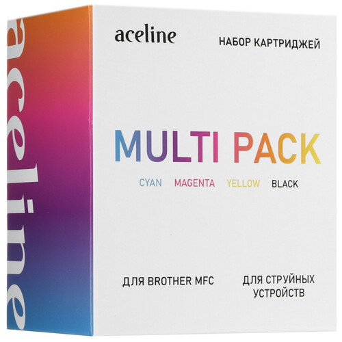 Купить Набор картриджей Aceline NS-LC3617BKCMY голубой, желтый, пурпурный, черный  9216046. Характеристики, отзывы и цены в Донецке
