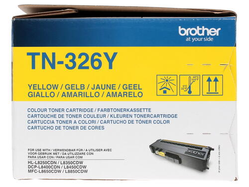 Купить Картридж лазерный Brother TN-326Y желтый  1036736. Характеристики, отзывы и цены в Донецке