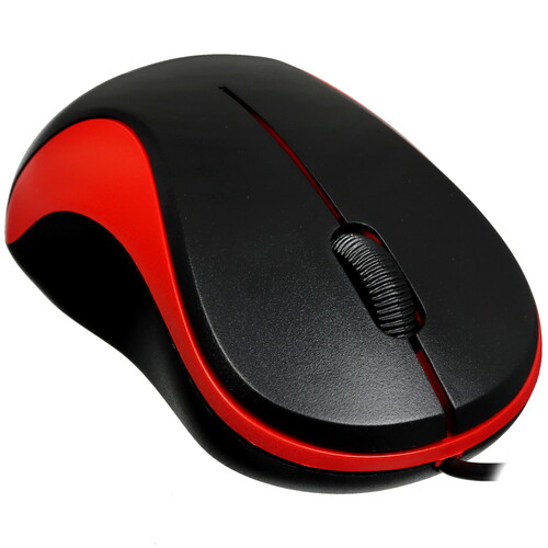 Купить Мышь проводная Oklick 115S [711637] черный  5630208. Характеристики, отзывы и цены в Донецке