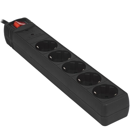 Купить Сетевой фильтр EnerGenie SPG5-C-5 черный  9154770. Характеристики, отзывы и цены в Донецке