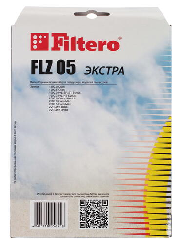 Купить Мешок-пылесборник Filtero FLZ 05 белый  7926416. Характеристики, отзывы и цены в Донецке