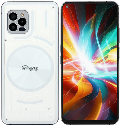 Купить 6.81" Смартфон Unihertz Luna 256 ГБ белый  5433963. Характеристики, отзывы и цены в Донецке