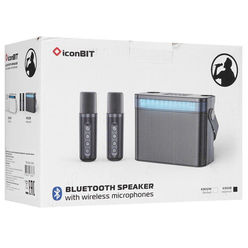 Купить Портативная аудиосистема iconBIT K902B, черный  5609347. Характеристики, отзывы и цены в Донецке