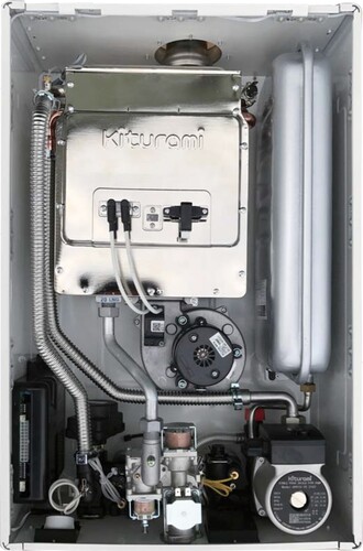 Купить Газовый котел Kiturami World Alpha-24 настенный  9106700. Характеристики, отзывы и цены в Донецке