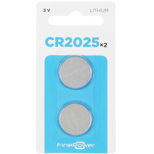 Купить Батарейка FinePower плоская / CR2025  5410511. Характеристики, отзывы и цены в Донецке