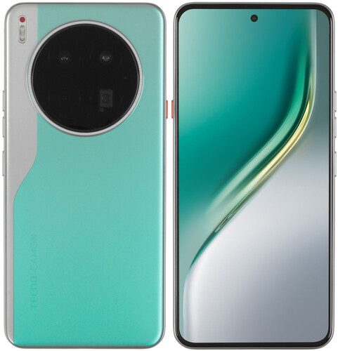 Купить 6.67" Смартфон Tecno CAMON 40 Premier 5G 256 ГБ бирюзовый  5623570. Характеристики, отзывы и цены в Донецке