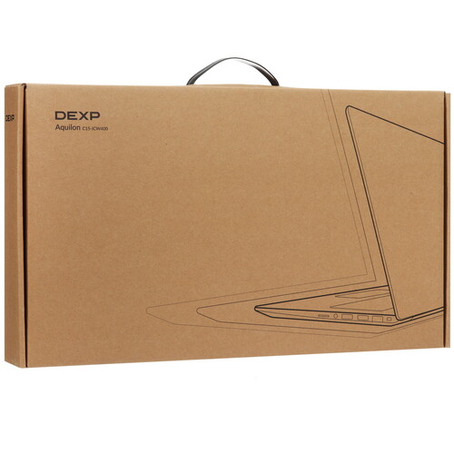 Купить 15.6" Ноутбук DEXP Aquilon серый  9134137. Характеристики, отзывы и цены в Донецке