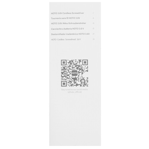 Купить Аккумуляторная отвертка HOTO 3.6V Cordless Screwdriver  9040709. Характеристики, отзывы и цены в Донецке