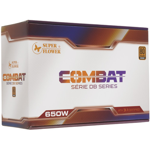 Купить Блок питания Super Flower Combat DB SF-650C12DB  черный  5624490. Характеристики, отзывы и цены в Донецке