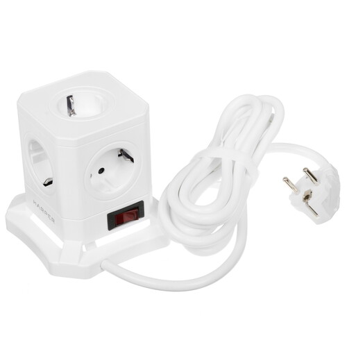 Купить Сетевой фильтр Harper UCH-730 White белый  9291024. Характеристики, отзывы и цены в Донецке