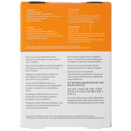 Купить 5 ТБ Внешний HDD WD My Passport  5046898. Характеристики, отзывы и цены в Донецке