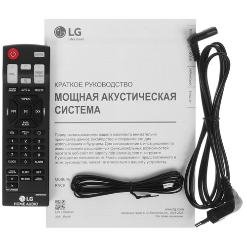 Купить Аудиосистема LG XBOOM RNC9 черный  5616034. Характеристики, отзывы и цены в Донецке