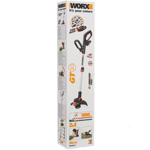 Купить Триммер аккумуляторный Worx WG163E.2 PowerShare 20V  8143084. Характеристики, отзывы и цены в Донецке
