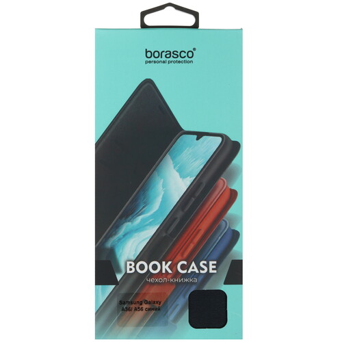 Купить Чехол-книжка  BoraSCO Book Case для Samsung Galaxy A36/ A56 синий  5611667. Характеристики, отзывы и цены в Донецке