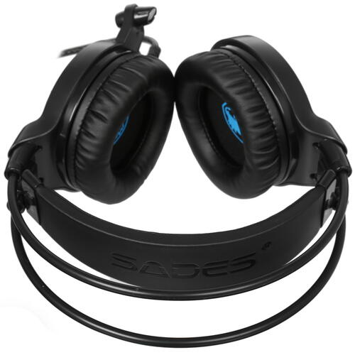 Купить Проводные наушники SADES SA-912 Octopus Plus черный  4730554. Характеристики, отзывы и цены в Донецке