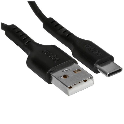 Купить Кабель витой SBS USB Type-C - USB 2.0 Type-A черный 0.17 м, 0.5 м  5471869. Характеристики, отзывы и цены в Донецке